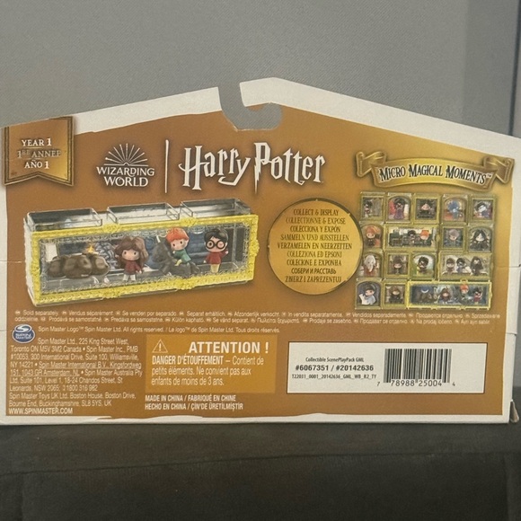 Harry Potter Micro Magical Moments Fluffy Ron Hermione Year 1 Wizarding World - Picture 3 of 3